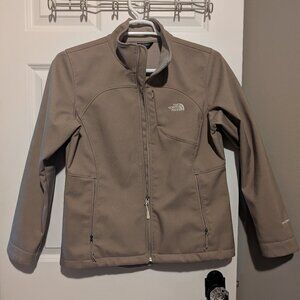 THE NORTH FACE APEX  Bionic Beige Women ZIP JACKET FLEECE Size Large COAT